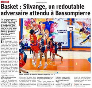 Basket : Silvange, un redoutable adversaire attendu à Bassompierre